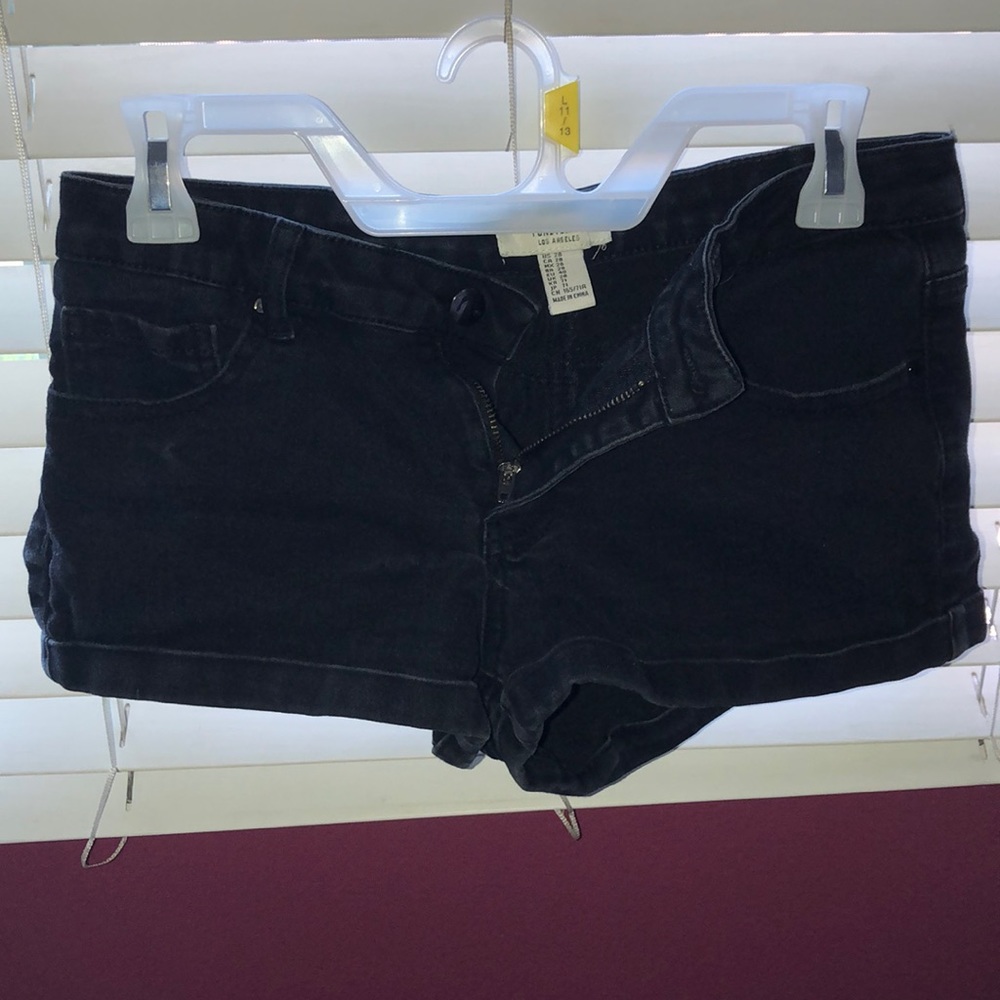 Black shorts